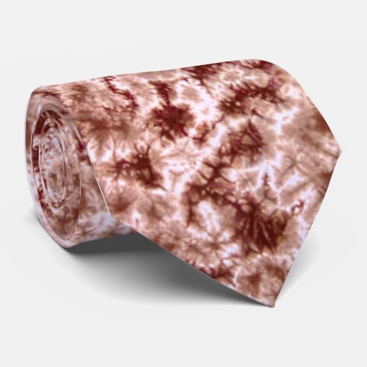 モカ絞り染めタイ ネクタイ (ロール)