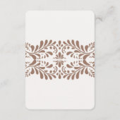 モカ茶タラベラベビー挿し物用タイル本 エンクロージャーカード (裏面)