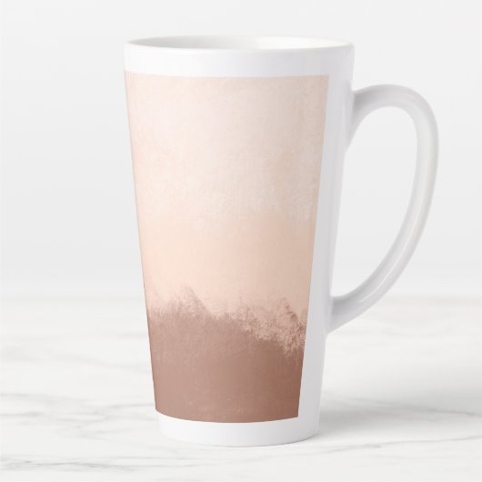 モカ ウォーターカラー カフェラテマグ (右)