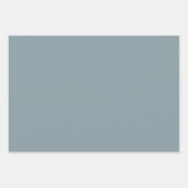 モカ&ティール（緑がかった色）抽象芸術アクセント曼荼羅ダイヤモンドタイル ラッピングペーパーシート (正面2)