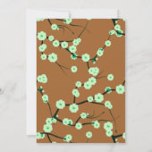 モカ&ミント信仰ホープラブ結婚式招待状 招待状 (裏面)