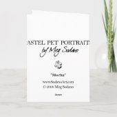 モカCathcart カード (裏面)