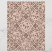 モカRococoリバイバルマンダラジオタイルスクラップブック (正面)