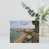 モガディシュ・ソマリアの見解 ポストカード (スタンド正面)