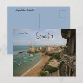 モガディシュ・ソマリアの見解 ポストカード (正面/裏面)