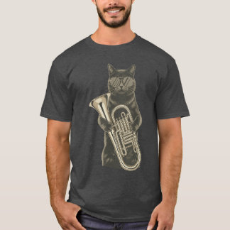 モギーキャットサングラスブー ドメスティックショートヘアブリストボー Tシャツ
