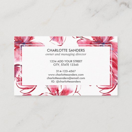 モクノキ 名刺 (裏面)