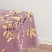 モクモクの枝は紫色の黄色 テーブルクロス (インサイチュ)