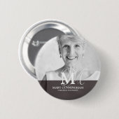 モクラシックノグラム写真記念 缶バッジ (正面&裏面)