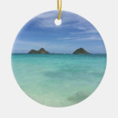 モクルア諸島カイルアオアフセラミックオーナメント セラミックオーナメント (正面)