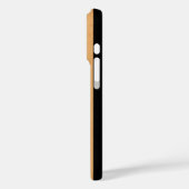 モクレイアハワイアンフェイクウッドモノグラムサーフボード Case-Mate iPhoneケース (裏面 / 左)