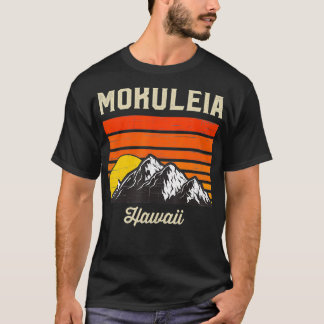 モクレイアハワイレトロハワイアンアイランド Tシャツ