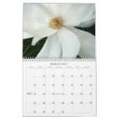 モクレンの花の写真カレンダー カレンダー (3月 2027)