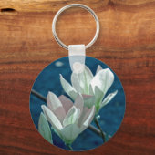モクレンの花 キーホルダー (正面)