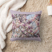 モクレンの花 クッション (ブランケット)