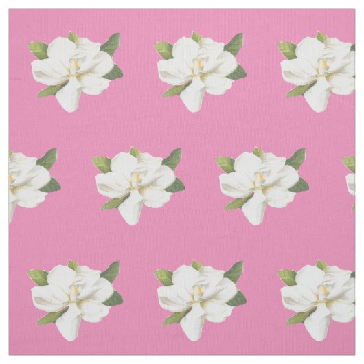 モクレンの花 ファブリック (見本)