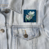 モクレンの花 缶バッジ (インサイチュ)