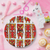 モグウォリアー・ティキ ペーパープレート (パーティー)