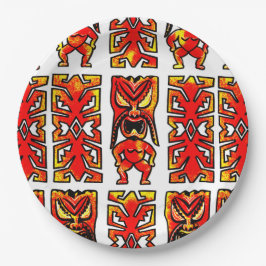 モグウォリアー・ティキ ペーパープレート