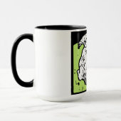 モグビクトリアンに切った羊 マグカップ (左)