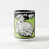 モグビクトリアンに切った羊 マグカップ (中央)