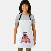 モグラとスイカ.PNG エプロン (インサイチュ)