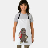 モグラと飲みマグ エプロン (インサイチュ)