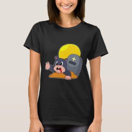 モグラのハロウィン墓 Tシャツ