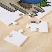 モグラの農家 ジグソーパズル (側面)