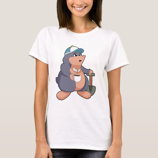 モグラシャベル Tシャツ (正面)