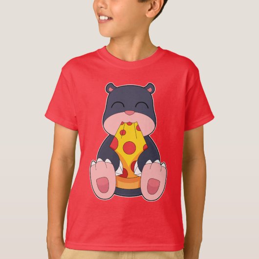 モグラピザ Tシャツ (正面)