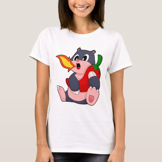 モグラペッパースパイス Tシャツ (正面)