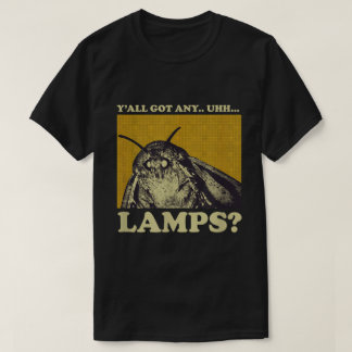 モグラメモ帳ランプ収集家おもしろデザイン Tシャツ