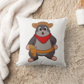 モグラ・アス・カウボーイ クッション (ブランケット)