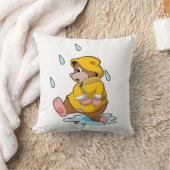 モグラ・アット・レインドロップ クッション (ブランケット)