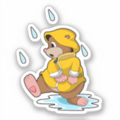 モグラ・アット・レインドロップ シール (正面)