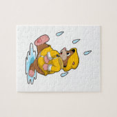 モグラ・アット・レインドロップ ジグソーパズル (横)