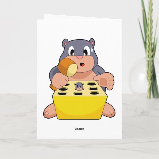 モグラ・ゲーム カード (裏面)