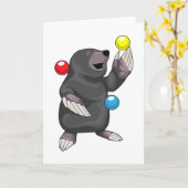 モグラ ジャグラー ジャグル カード (黄色い花)