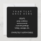 モグラ 招待状 (裏面)