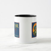 モグルレモンラベルサンフェルナンド，カリフォルニア マグカップ (中央)