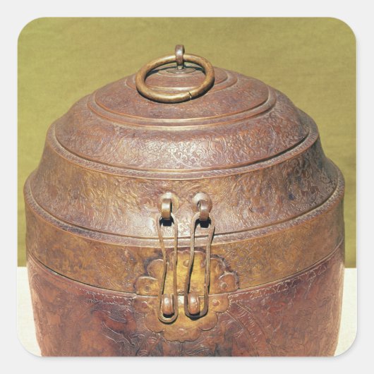 モグールターバン箱 スクエアシール (正面)