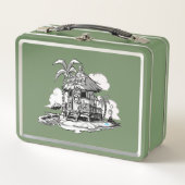 モグ・モグ・シャック・ランチボックス・シャック・バージョン！ メタルランチボックス (正面)