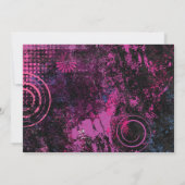 モゲンダビッドサーキュラースターバルミツワー招待状 招待状 (裏面)