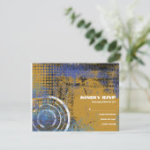 モゲンダビッドサーキュラースターバー（ユダヤ教の）バル・ミツバーリプライカード 出欠カード (スタンド正面)