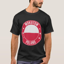 モコトゥフ ポーランドの街Tシャツ