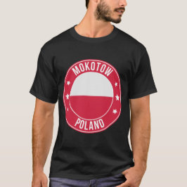 モコトゥフ ポーランドの街Tシャツ Tシャツ
