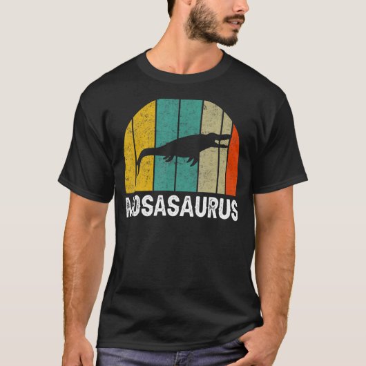 モサウルスディノ先史時代の恐竜8 Tシャツ (正面)