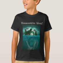 モサウルス警報!ジュラシックワールドディノTシャツ
