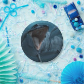 モサウルス追いかけサメ ペーパープレート (パーティー)